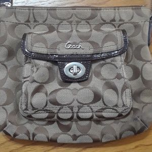 Brown Coach Crossbody Purse